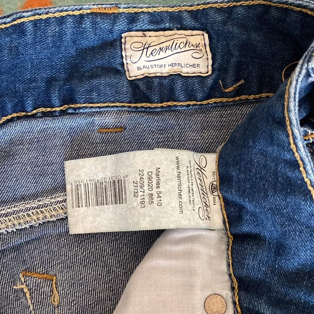 NWOT Herrlicher High Rise Jeans - Picture 6 of 6